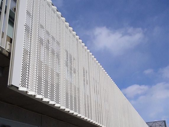 Porpular Carpark Podium Screens Prefabricated window wall system