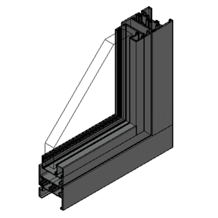 Screen Double Casement Window 3