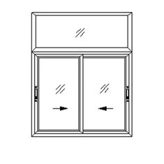 پنجره کشویی فرانسوی